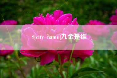 巴音郭楞蒙古九金是谁