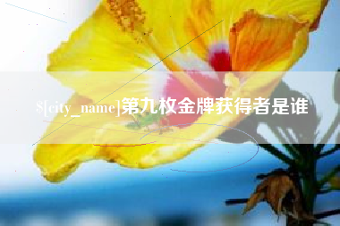 巴音郭楞蒙古第九枚金牌获得者是谁