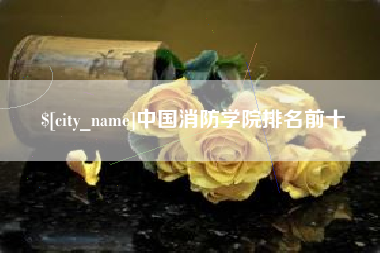 巴音郭楞蒙古中国消防学院排名前十