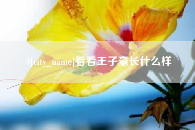 巴音郭楞蒙古看看王子豪长什么样