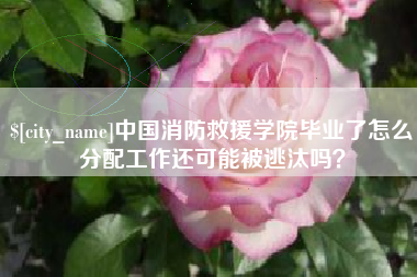 巴音郭楞蒙古中国消防救援学院毕业了怎么分配工作还可能被逃汰吗？