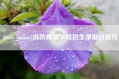 巴音郭楞蒙古消防救援学院招生录取分数线