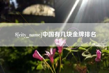 巴音郭楞蒙古中国有几块金牌排名