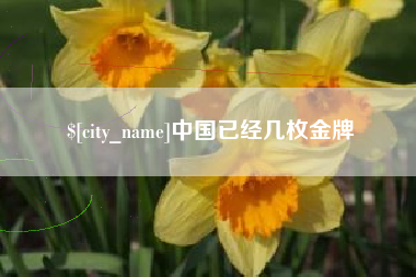 巴音郭楞蒙古中国已经几枚金牌