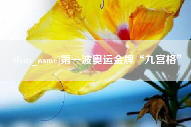巴音郭楞蒙古第一波奥运金牌“九宫格”