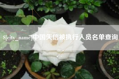 巴音郭楞蒙古中国失信被执行人员名单查询